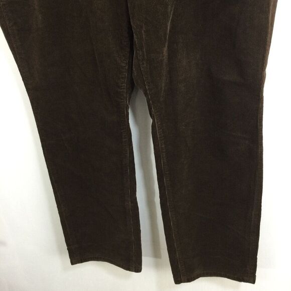 Good American Womens Corduroy Skinny High Rise Jeans Mocha Brown Size 16 NWT - Picture 3 of 11